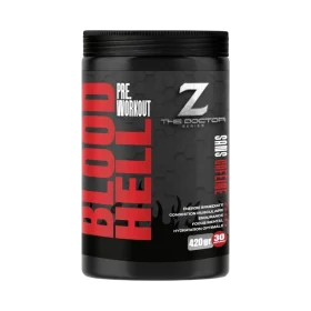Blood hell 420g LONGEVITY booster pre workout congestion et focus Tunisie vitaminshop.tn